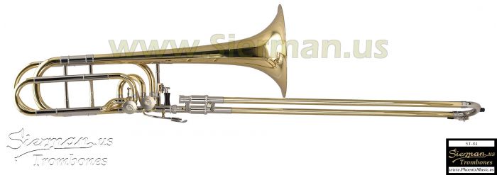Sierman ST-84 Professional Bass Trombone with Rotax valve