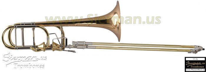 Sierman ST-86G Professional Bass Trombone with Thayer Valve