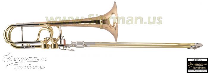 Sierman ST-88GD Professional Bass Trombone 