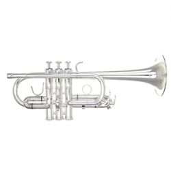 Phoenix TR-E1 Professional Eb/D Trumpet Premium Silverplate